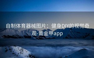 自制体育器械图片：健身DIY的视觉奇观-黄金甲app