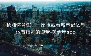 杨浦体育馆：一座承载着城市记忆与体育精神的殿堂-黄金甲app