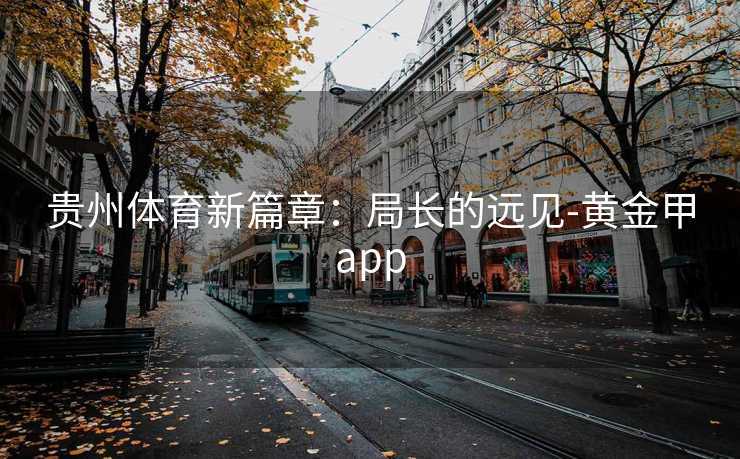 贵州体育新篇章：局长的远见-黄金甲app
