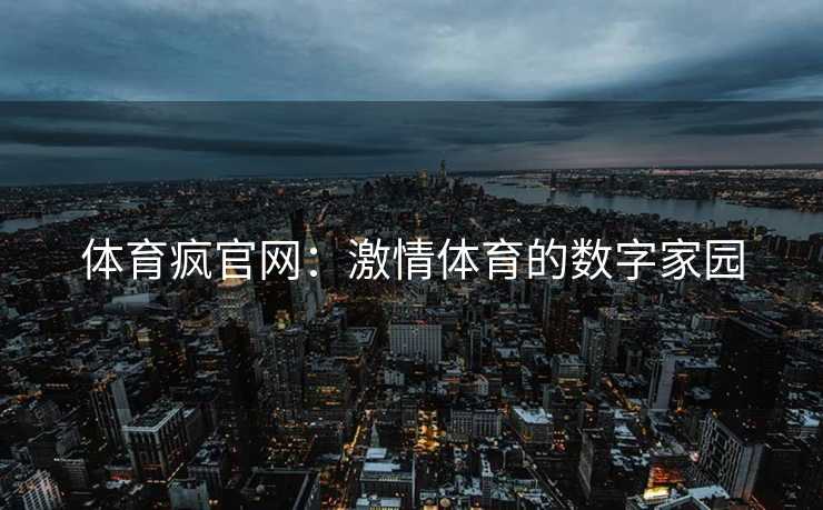 体育疯官网：激情体育的数字家园