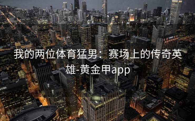 我的两位体育猛男：赛场上的传奇英雄-黄金甲app