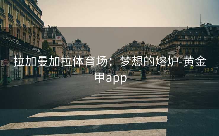 拉加曼加拉体育场：梦想的熔炉-黄金甲app