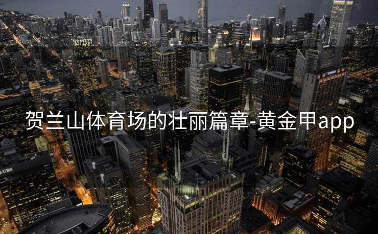 贺兰山体育场的壮丽篇章-黄金甲app