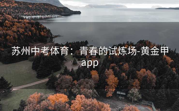 苏州中考体育：青春的试炼场-黄金甲app