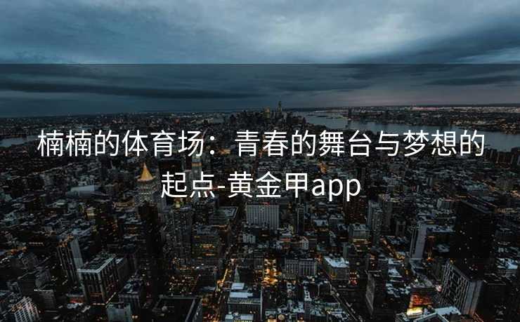 楠楠的体育场：青春的舞台与梦想的起点-黄金甲app