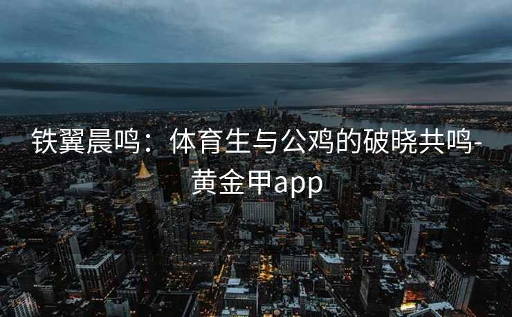 铁翼晨鸣：体育生与公鸡的破晓共鸣-黄金甲app