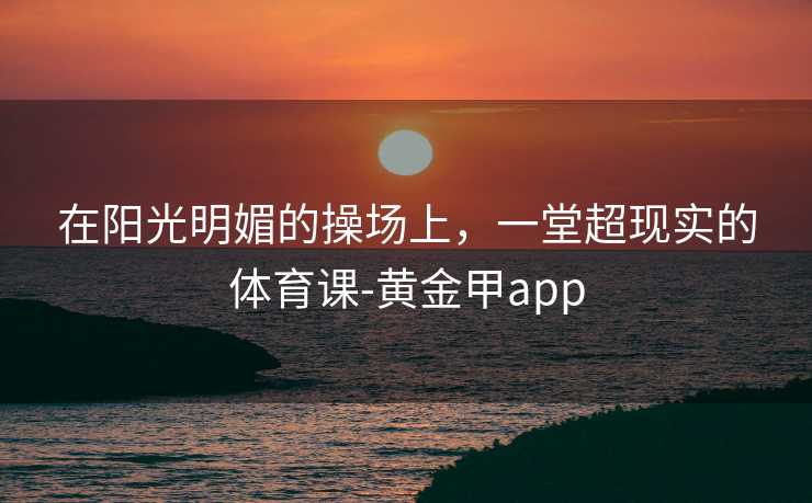 在阳光明媚的操场上，一堂超现实的体育课-黄金甲app