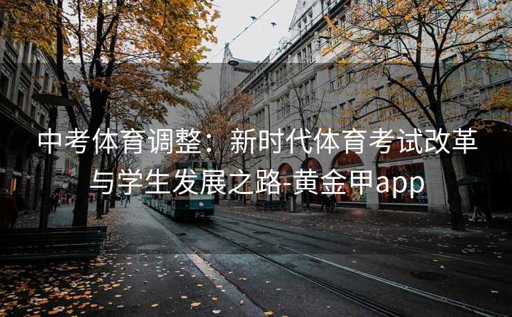 中考体育调整：新时代体育考试改革与学生发展之路-黄金甲app