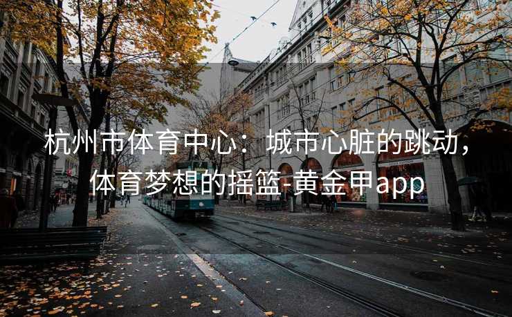 杭州市体育中心：城市心脏的跳动，体育梦想的摇篮-黄金甲app