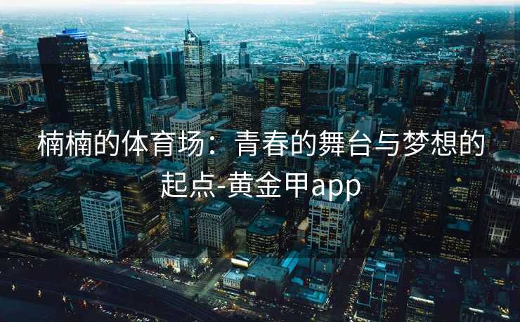 楠楠的体育场：青春的舞台与梦想的起点-黄金甲app