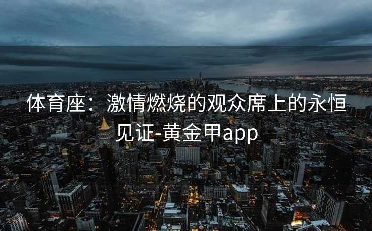 体育座:激情燃烧的观众席上的永恒见证-黄金甲app 体育座:激情燃烧的观众席上的永恒见证-黄金甲app