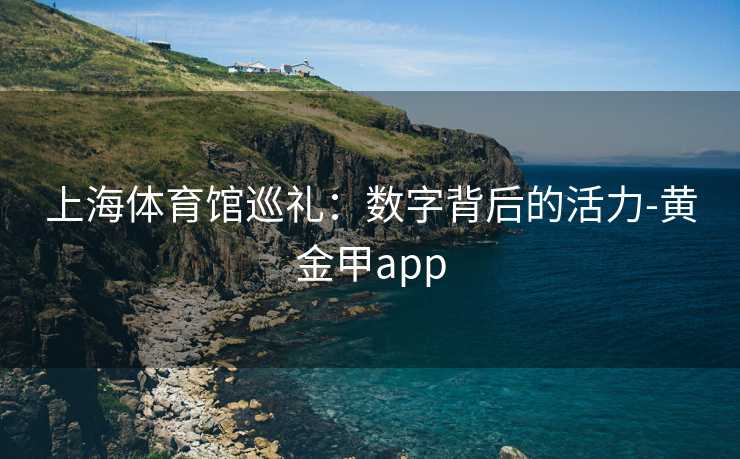 上海体育馆巡礼：数字背后的活力-黄金甲app