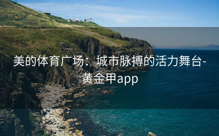 美的体育广场：城市脉搏的活力舞台-黄金甲app