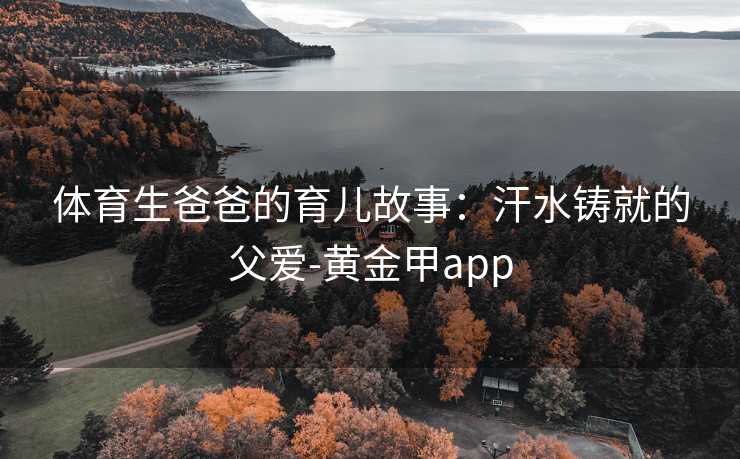 体育生爸爸的育儿故事：汗水铸就的父爱-黄金甲app