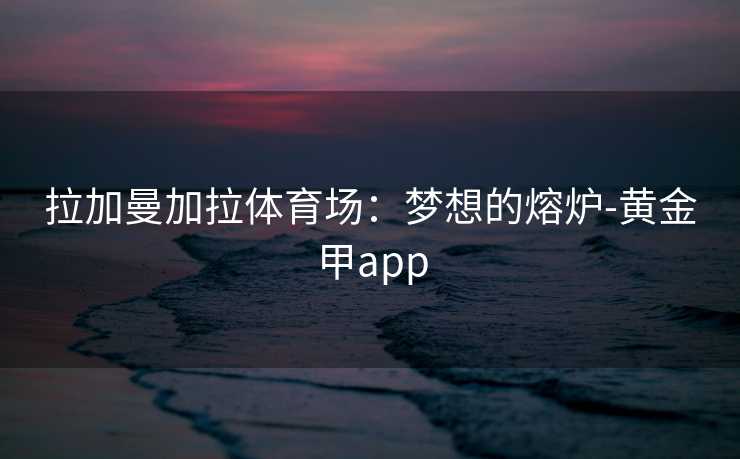 拉加曼加拉体育场：梦想的熔炉-黄金甲app