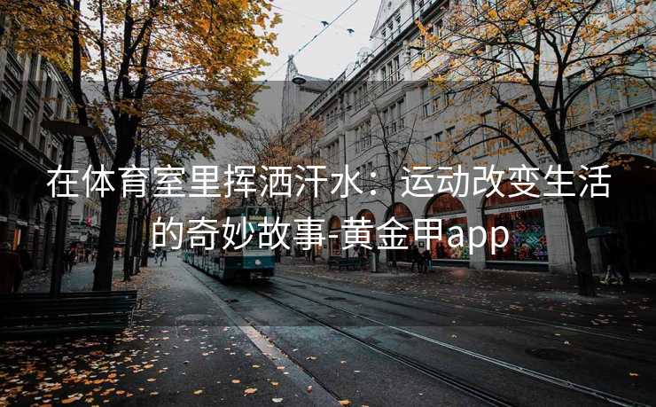 在体育室里挥洒汗水：运动改变生活的奇妙故事-黄金甲app