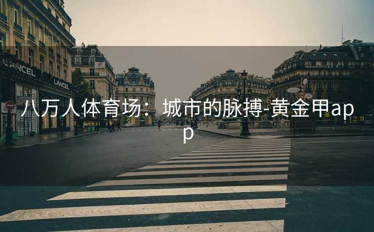 八万人体育场：城市的脉搏-黄金甲app