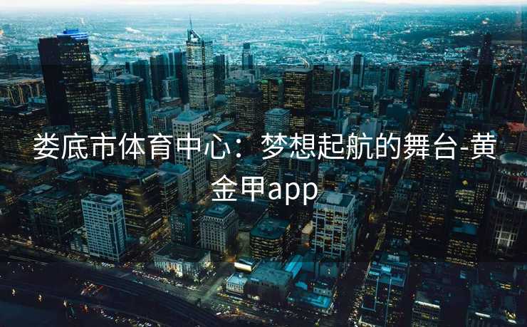 娄底市体育中心：梦想起航的舞台-黄金甲app