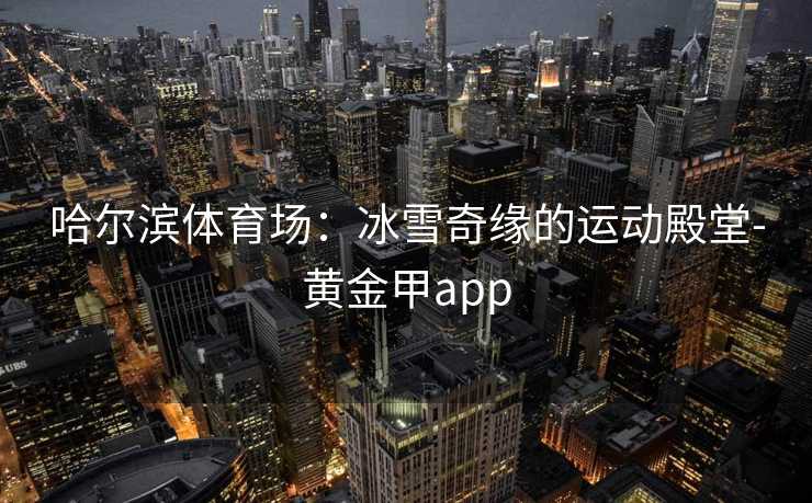 哈尔滨体育场:冰雪奇缘的运动殿堂-黄金甲app 哈尔滨体育场:冰雪奇缘的运动殿堂-黄金甲app