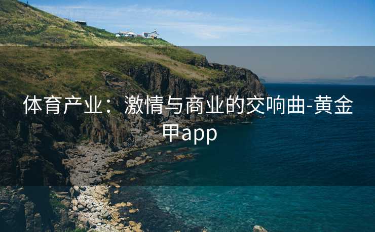 体育产业：激情与商业的交响曲-黄金甲app