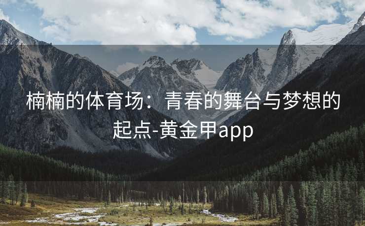 楠楠的体育场:青春的舞台与梦想的起点-黄金甲app 楠楠的体育场:青春的舞台与梦想的起点-黄金甲app